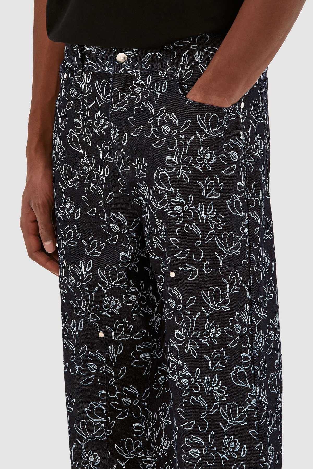 Pantalon Jonas Flowers - Marine