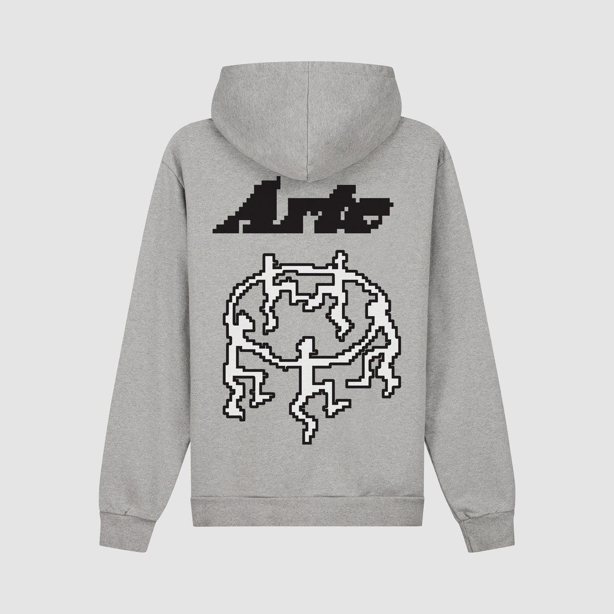 Sweat à capuche Harmon Back Pixel Dancers - Gris