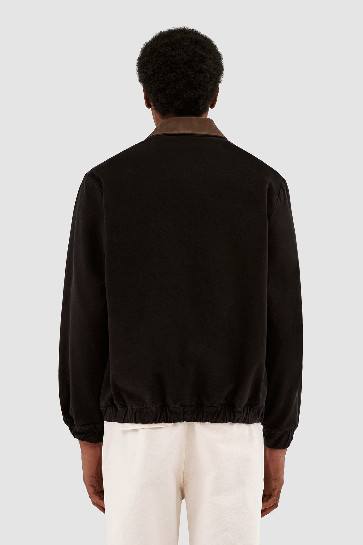 Veste à collier Jacob - Noir