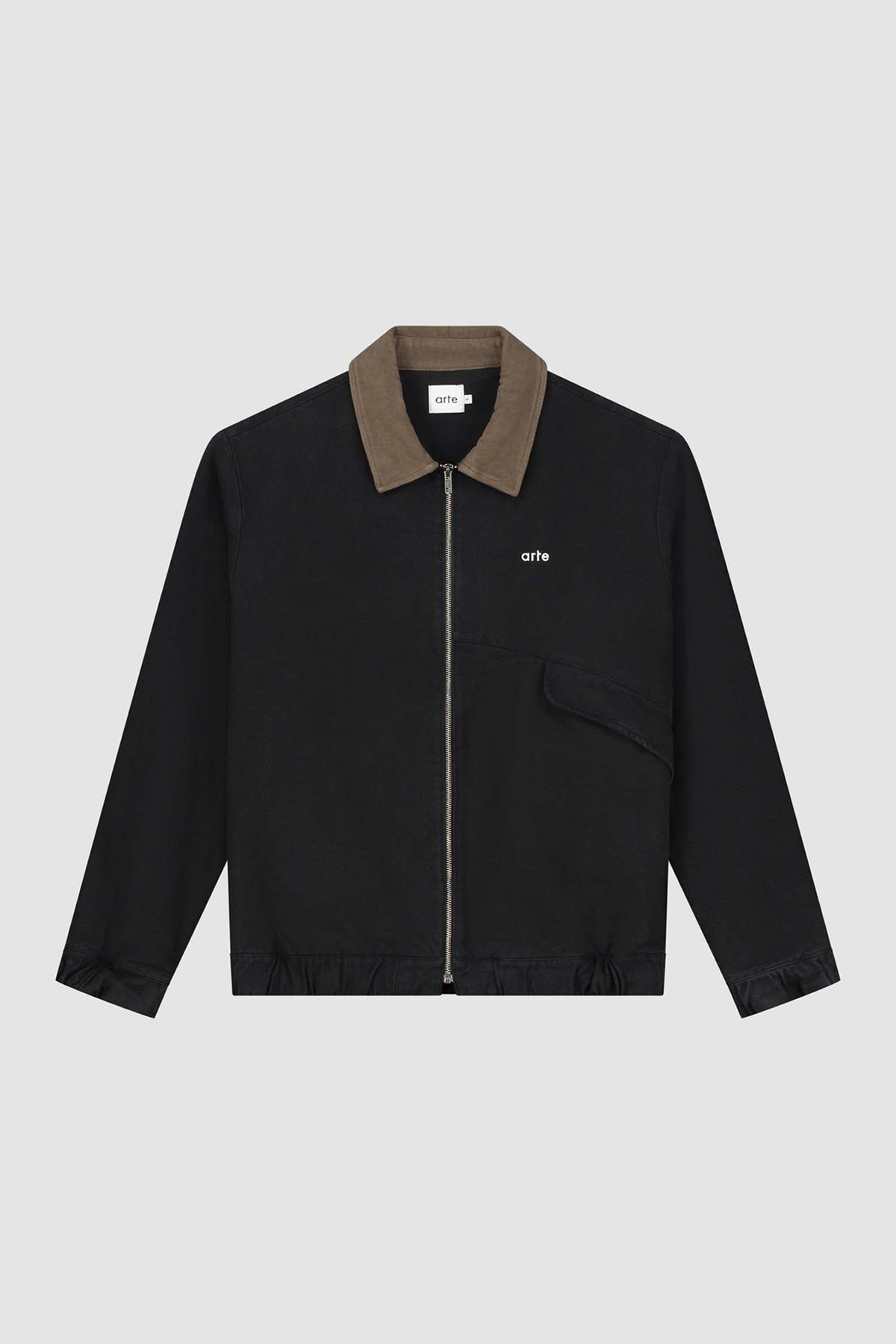 Veste à collier Jacob - Noir