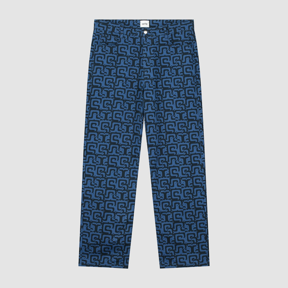 Pantalon Jonas Allover - Marine/Bleu