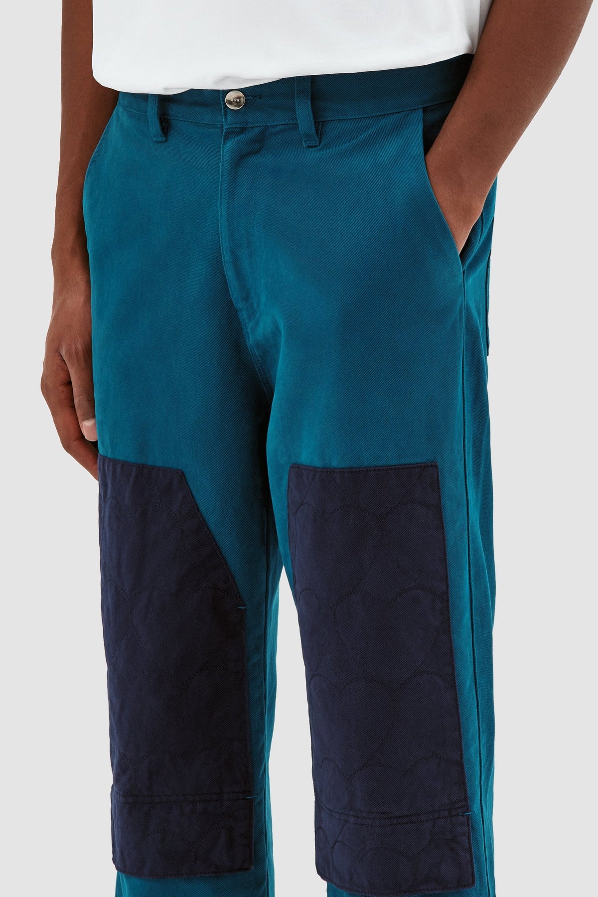 Pantalon rembourré Jules Heart - Bleu pétrole