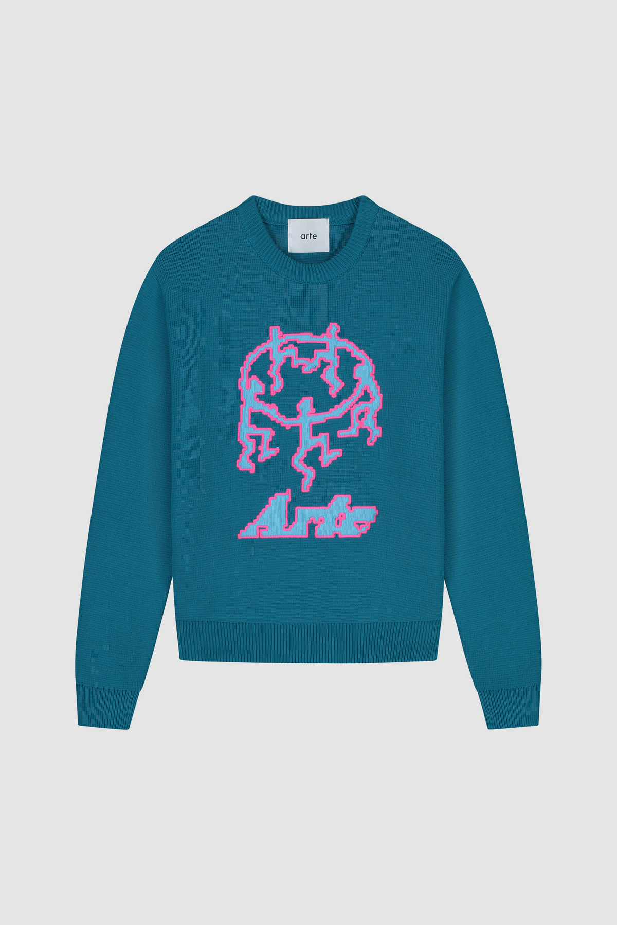 Pull Kobe Pixel Dancers - Bleu pétrole