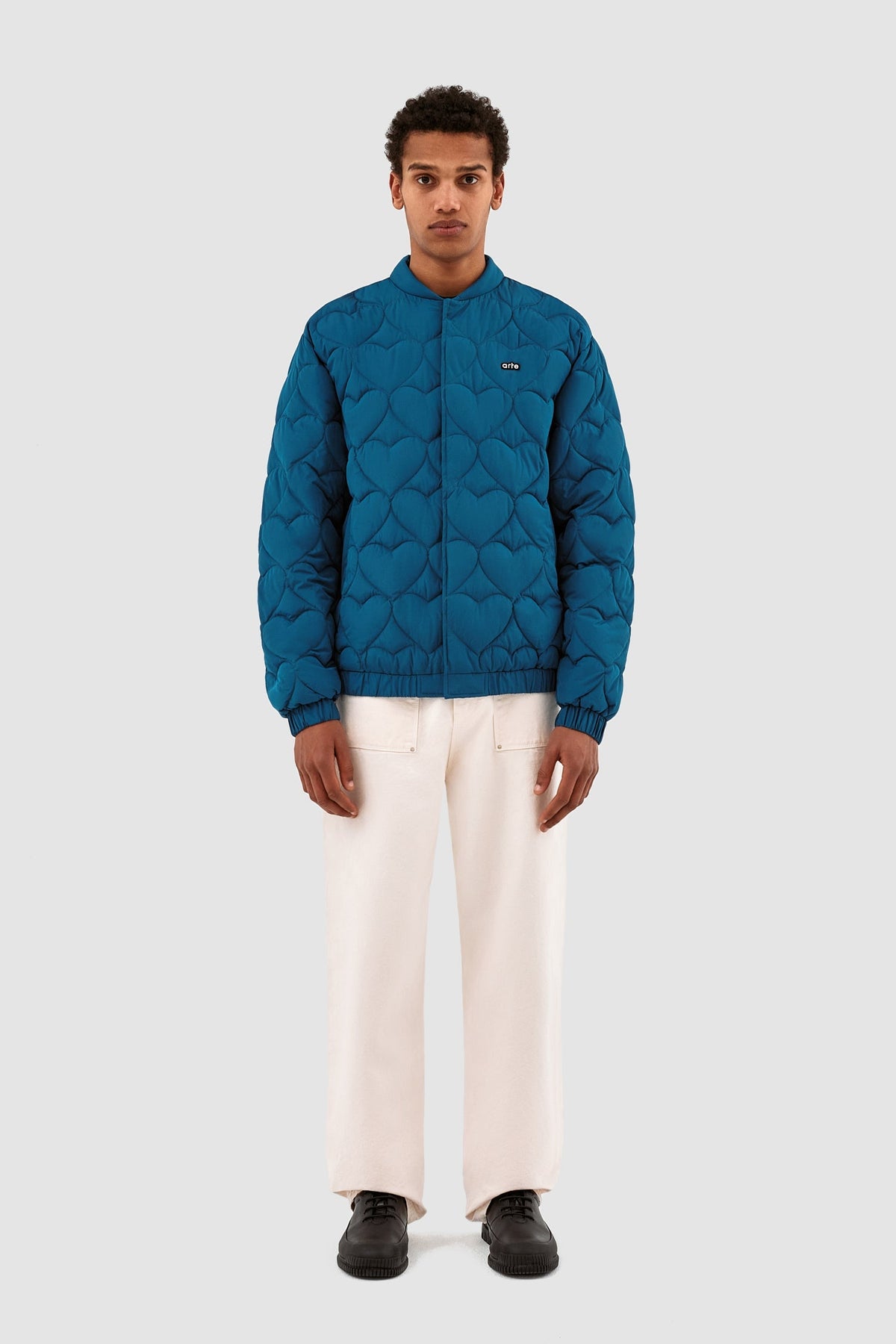 Veste Jonas Heart - Bleu pétrole