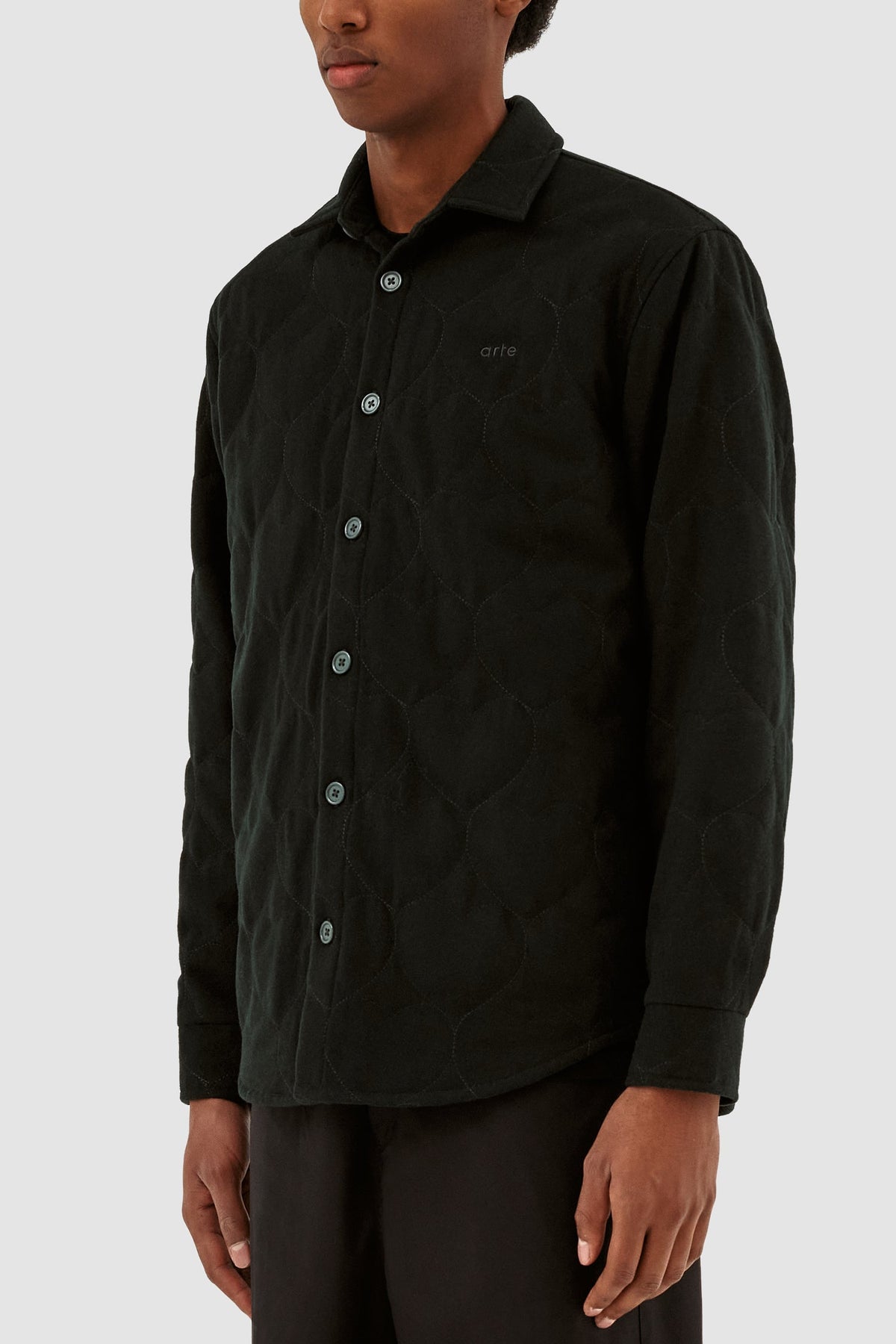 Chemise matelassée Stockton - Vert foncé