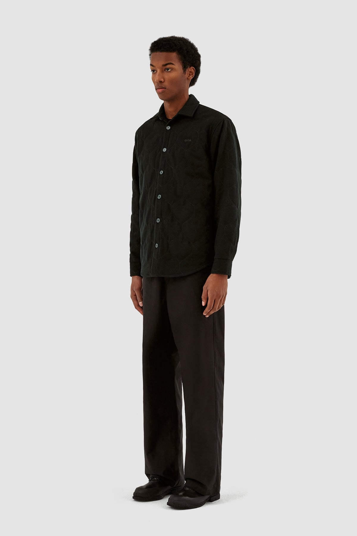 Chemise matelassée Stockton - Vert foncé