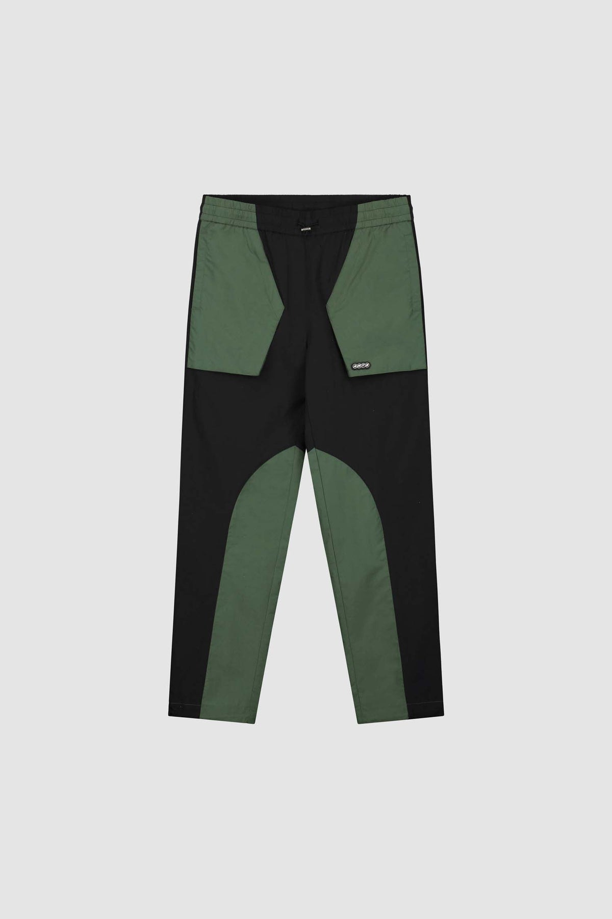 Pantalon contrasté Jake - noir/vert