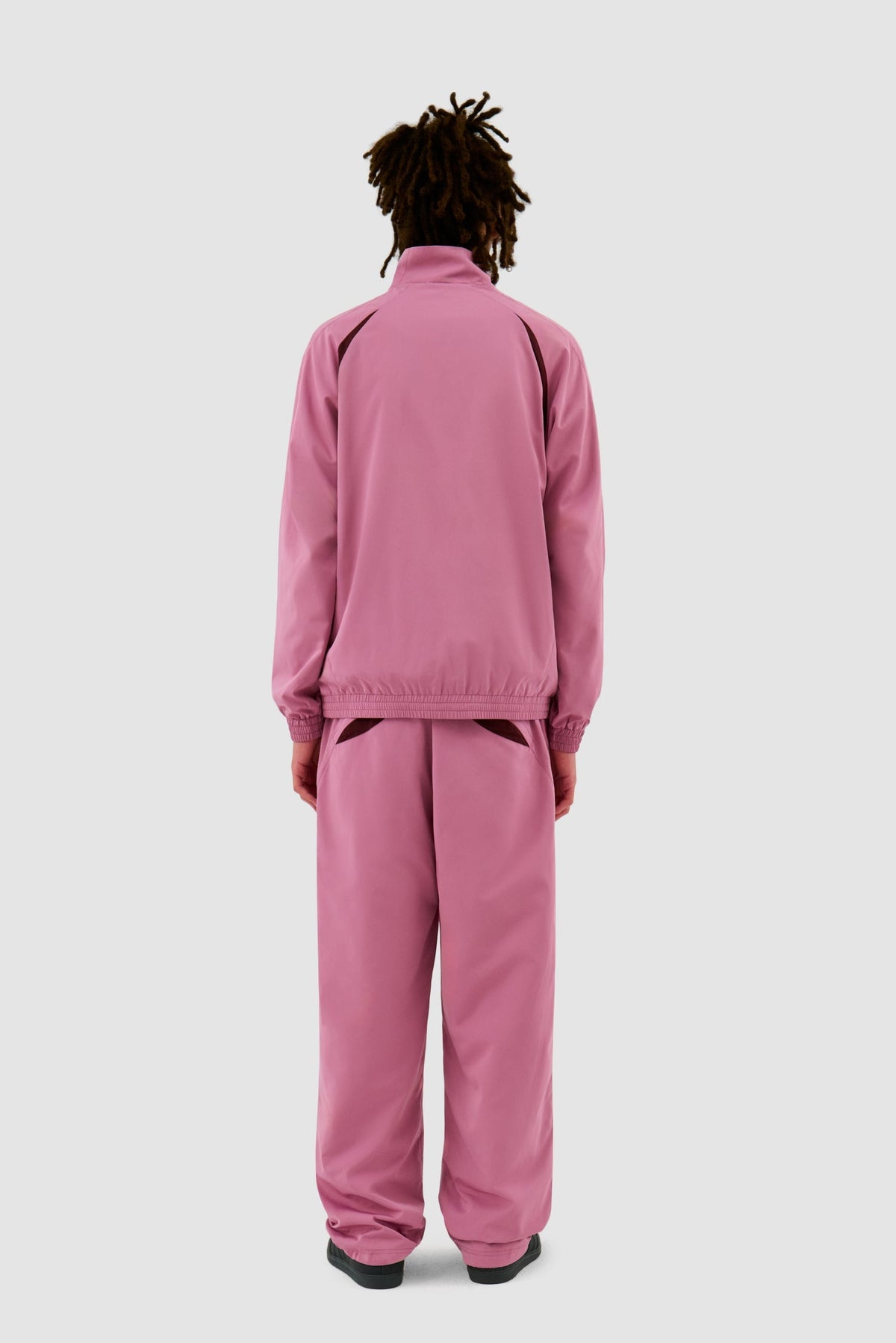 Pantalon de survêtement bicolore - Rose