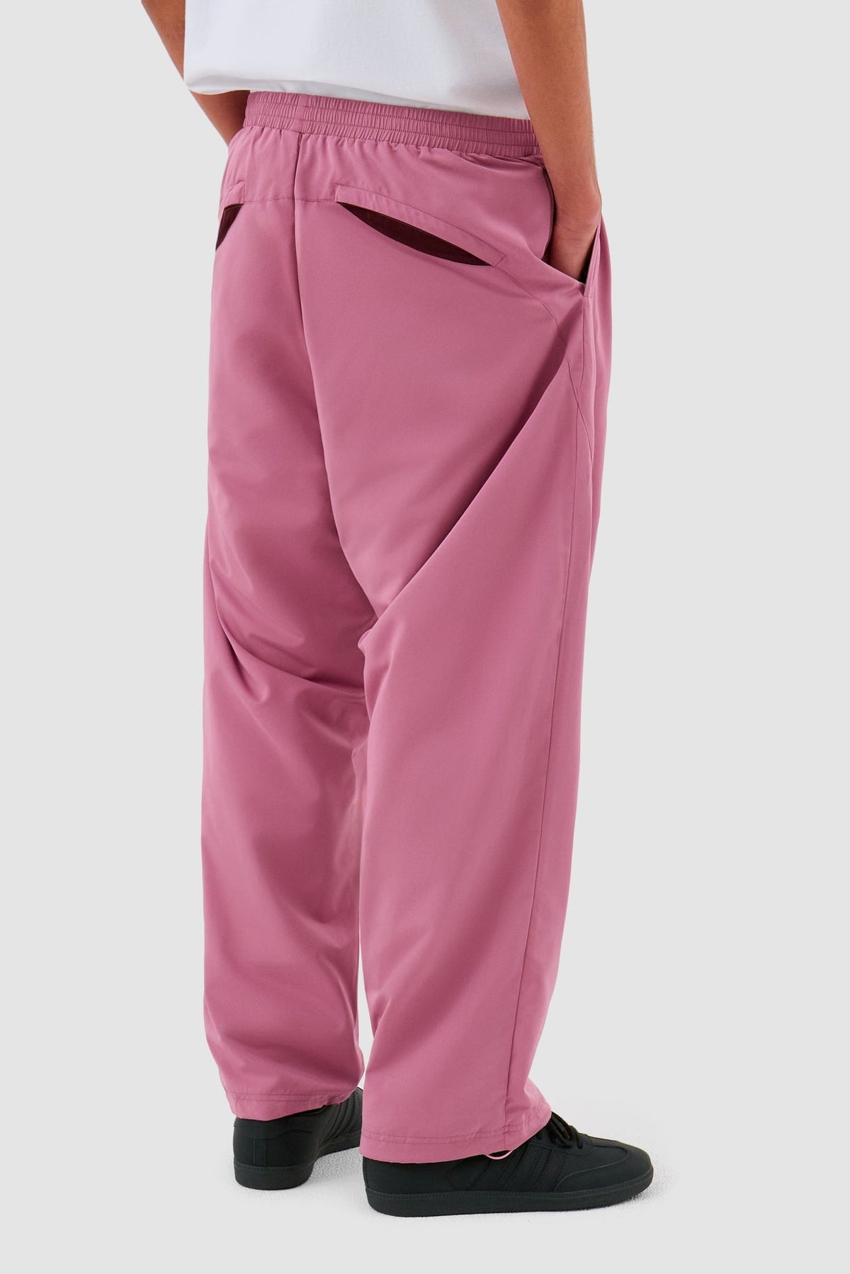 Pantalon de survêtement bicolore - Rose