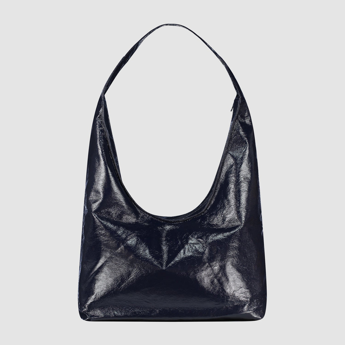 Grand sac brillant - Marine
