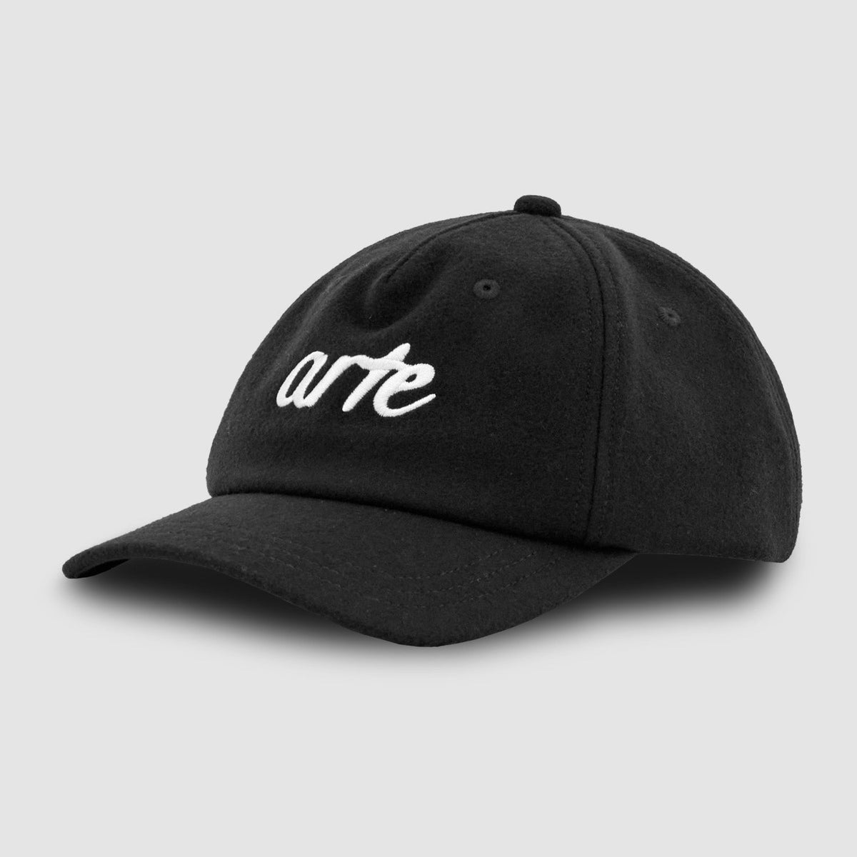 Casquette avec logo brodé sur le devant - Noir