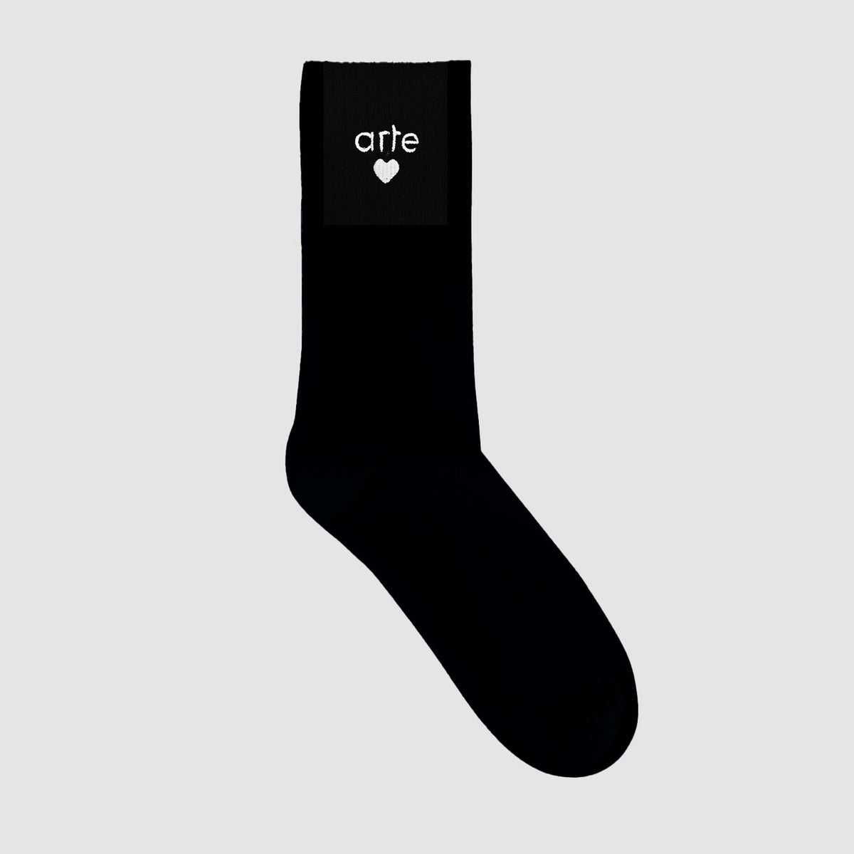 Chaussettes à cœur Basic Arte - Noir