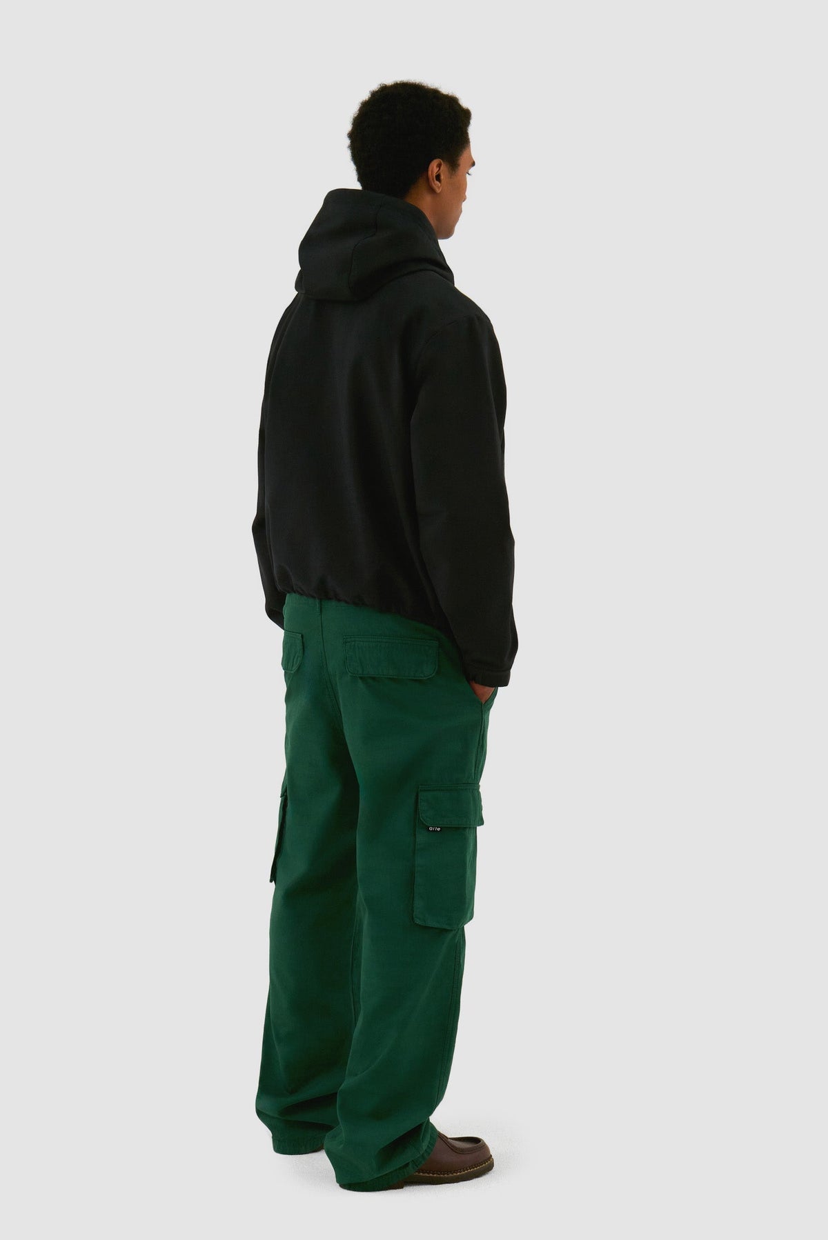 Pantalon cargo - Vert