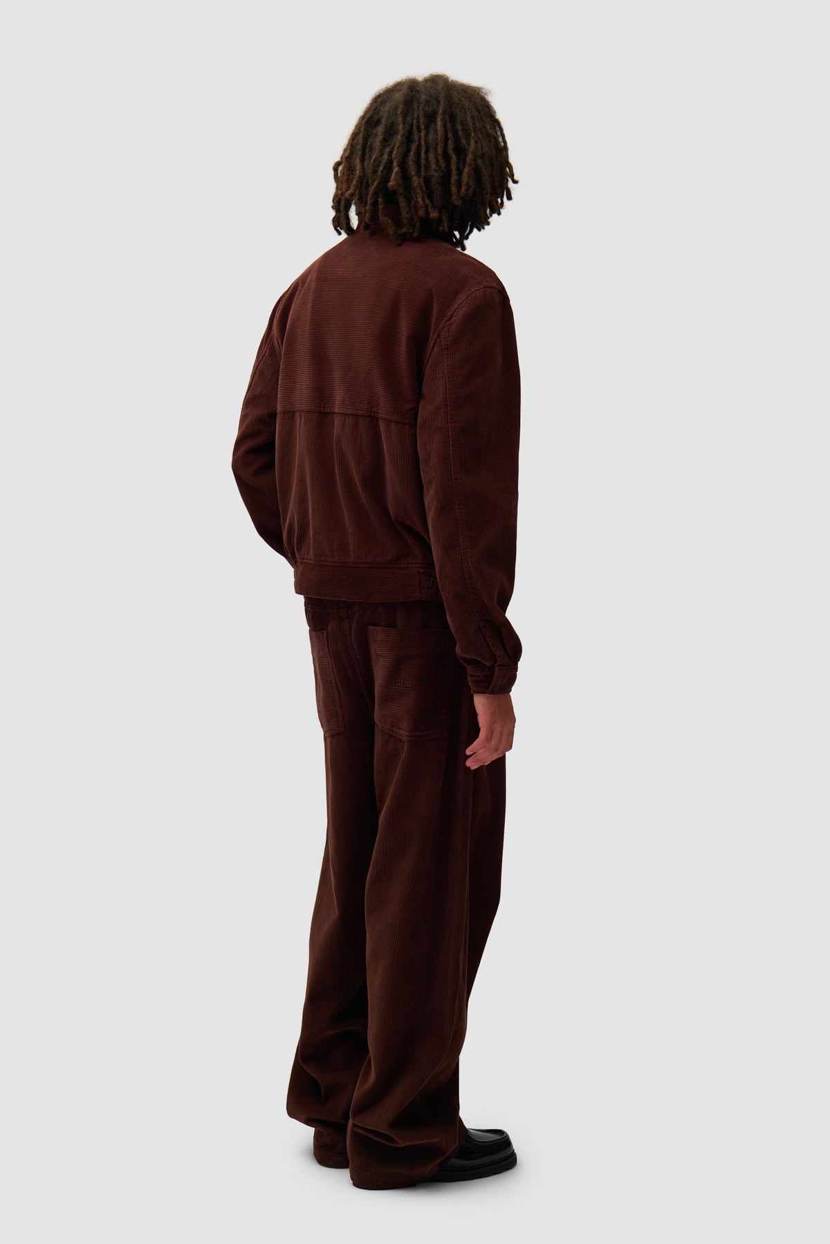 Veste en velours côtelé - Marron