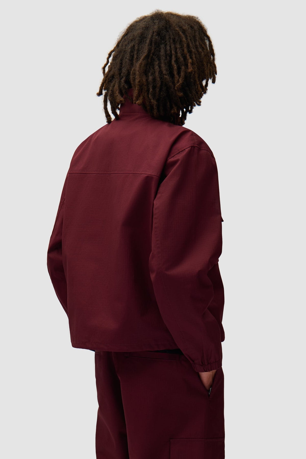 Veste Ripstop cirée - Bordeaux
