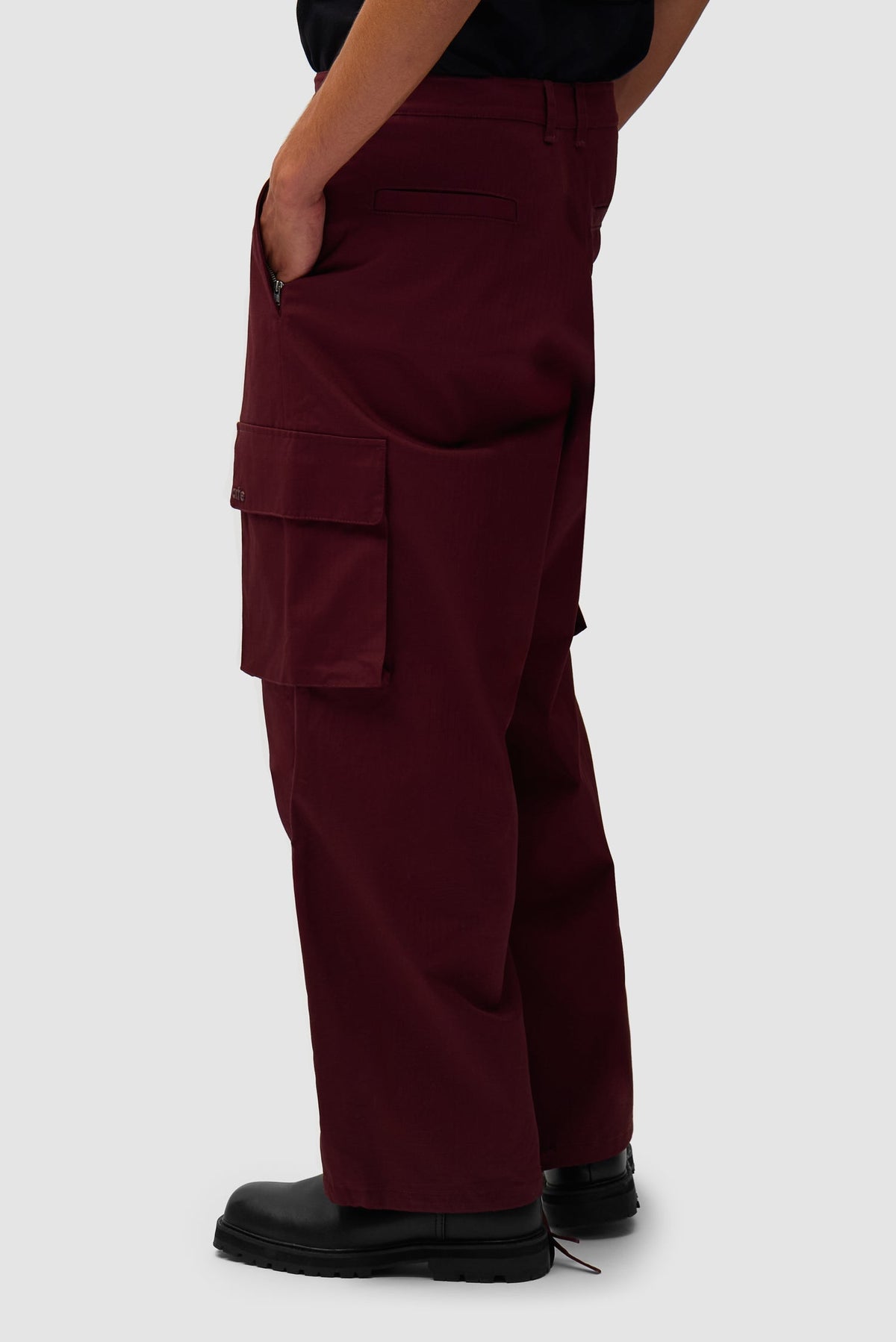 Pantalon Ripstop ciré - Bordeaux