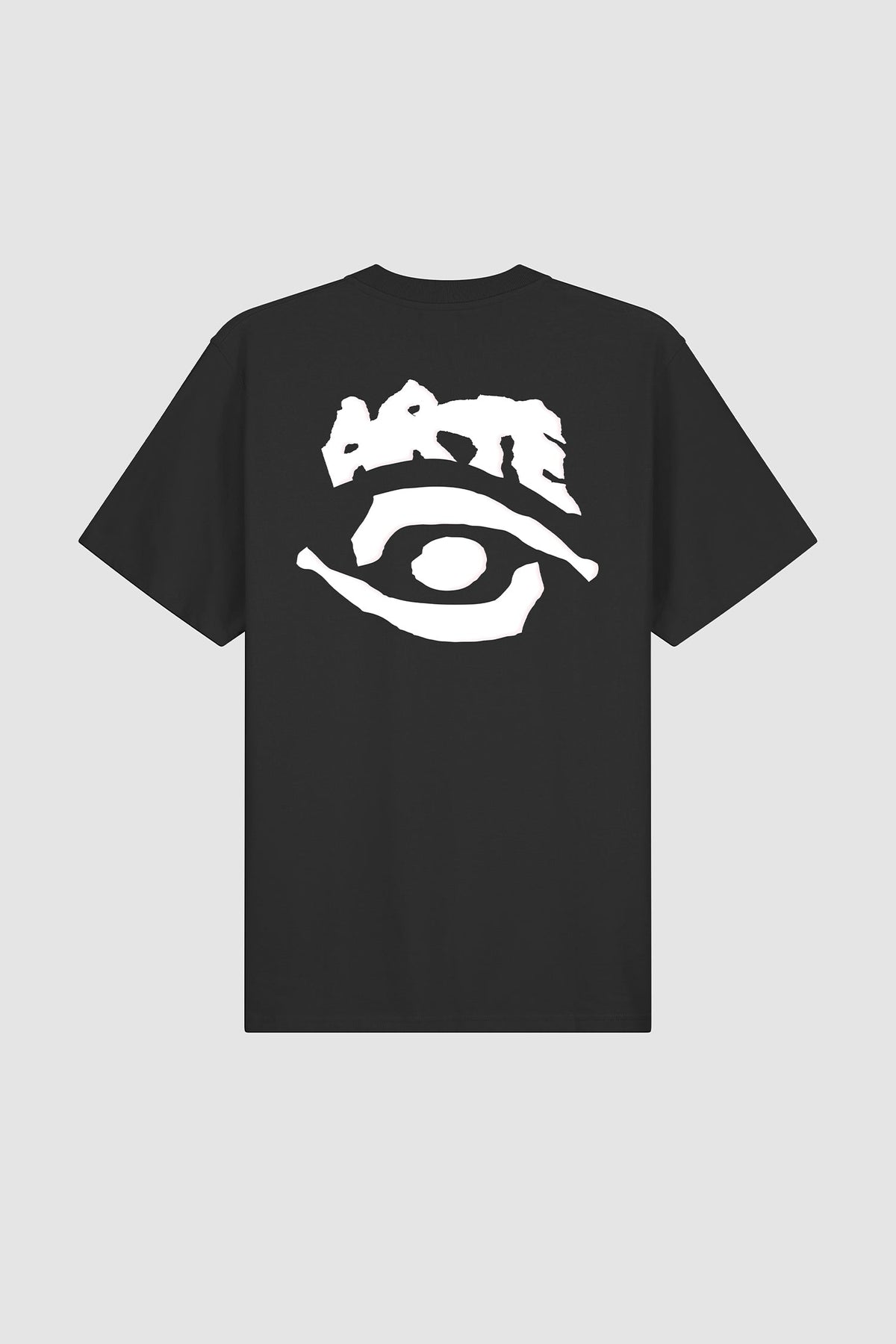 T-shirt imprimé œil - Noir