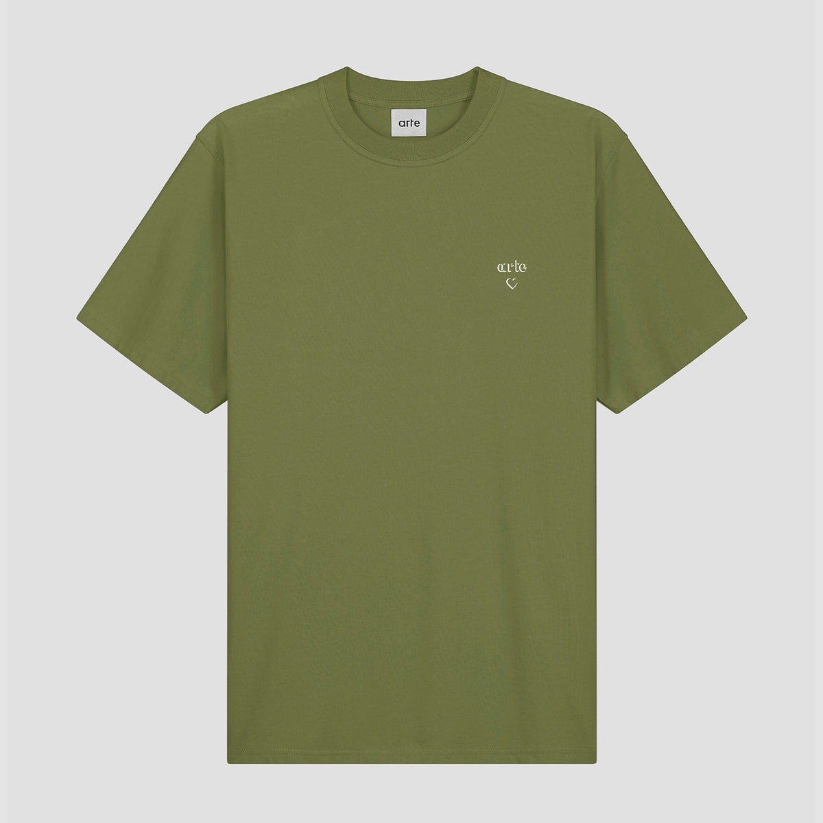 Arte - T-shirt cœur - Vert