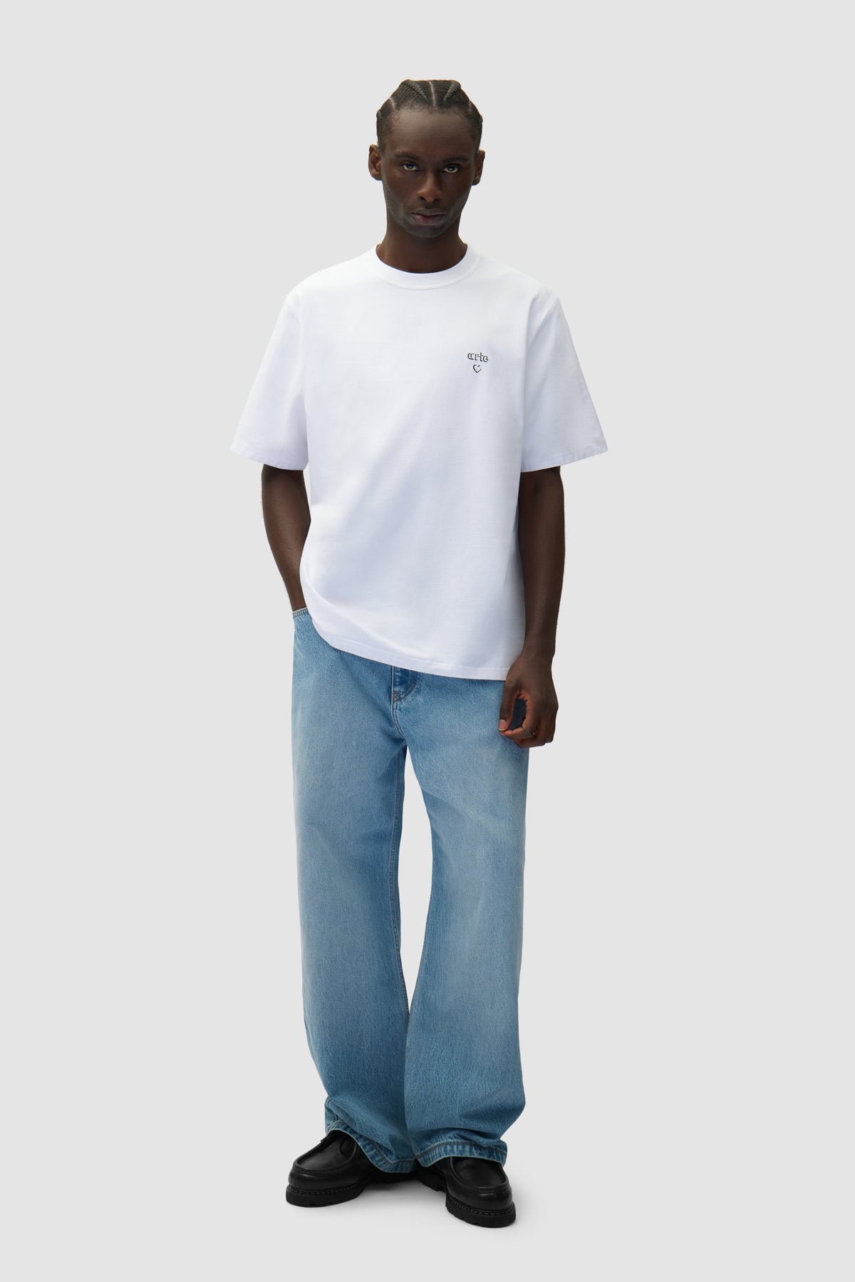 Arte - T-shirt cœur - blanc