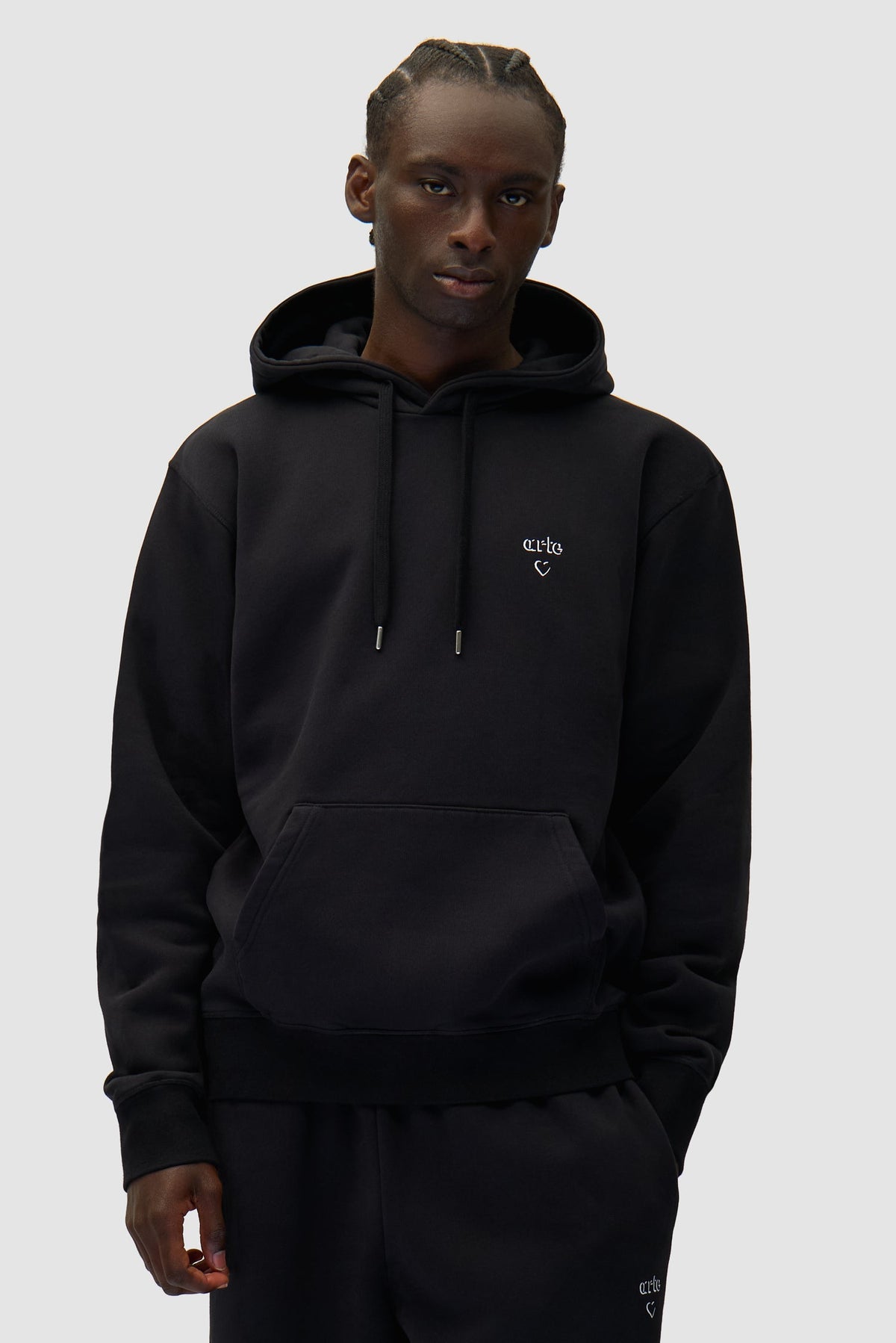 Arte Heart Hoodie - Noir