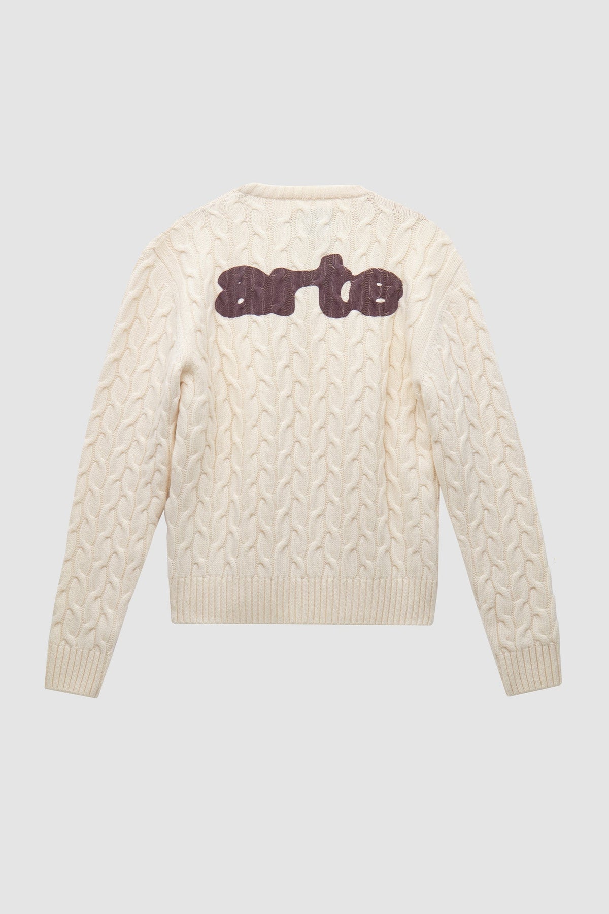 [défectueux] Pull en maille Arte - Crème