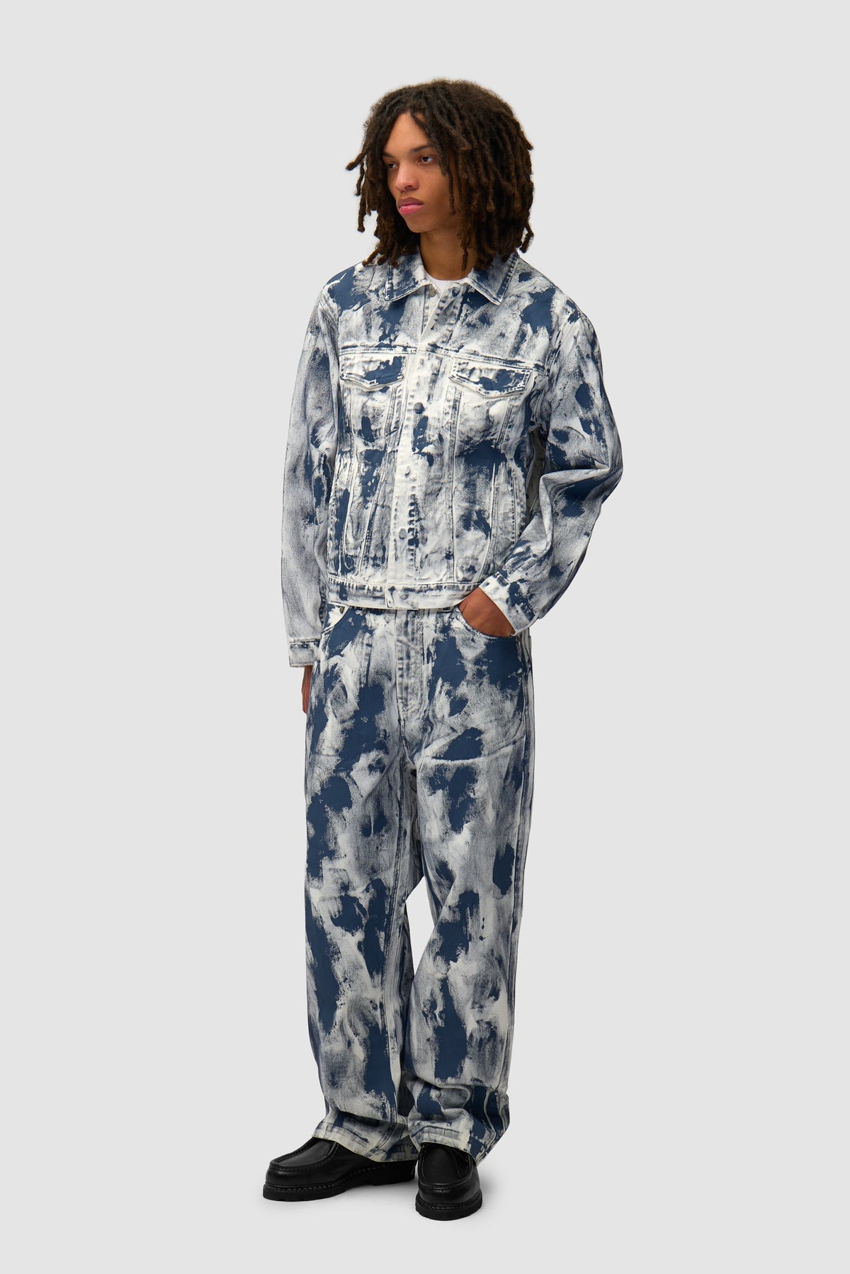 Veste peinture - Blanc