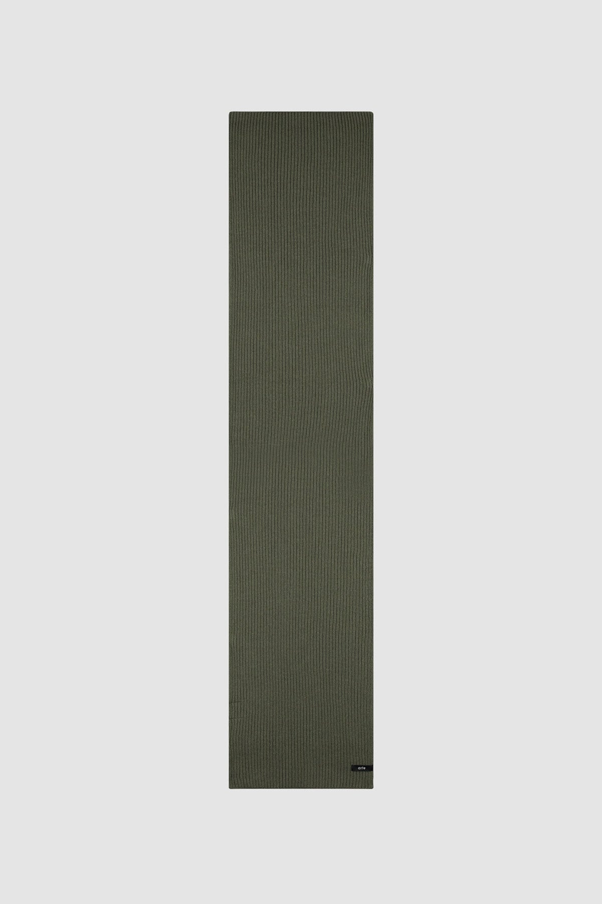 Echarpe Label - Vert foncé