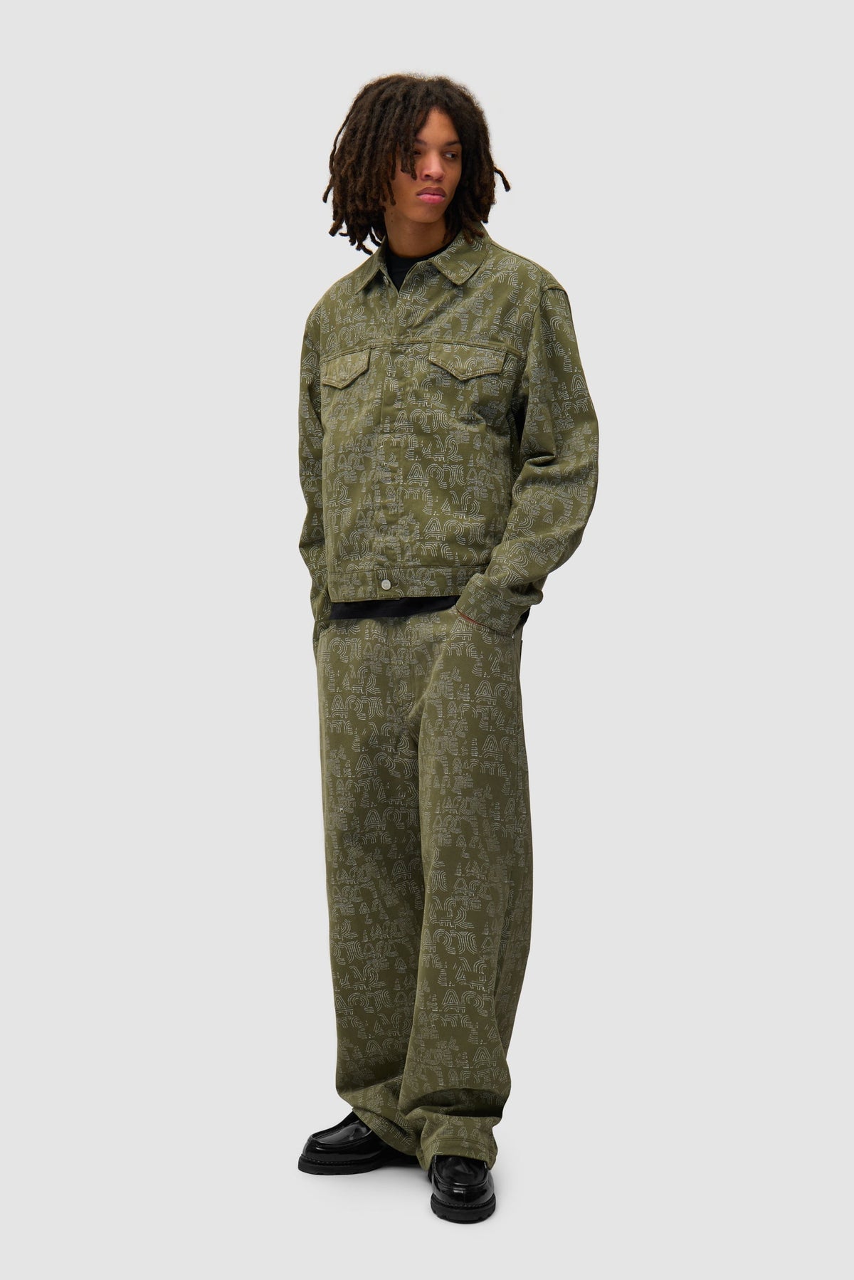Pantalon Allover Arte - Vert