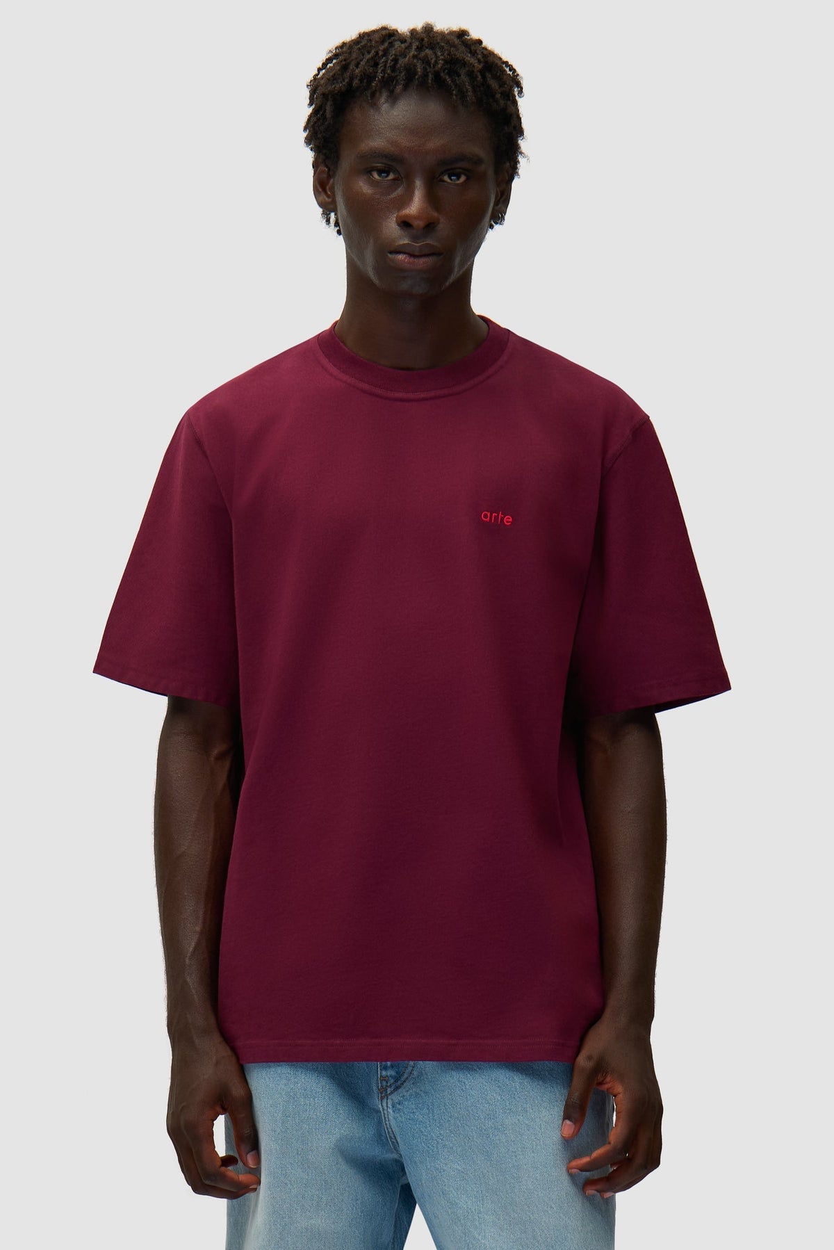 T-shirt Arte For All - Bordeaux