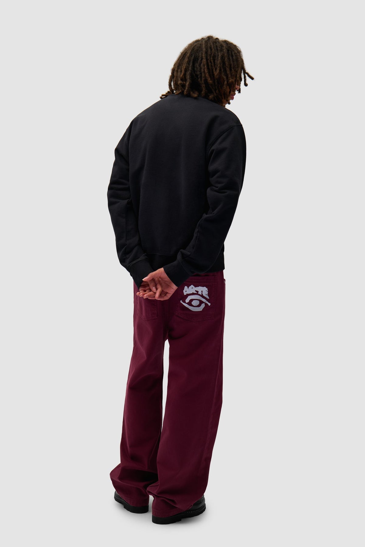 Eye Front Crewneck - Noir