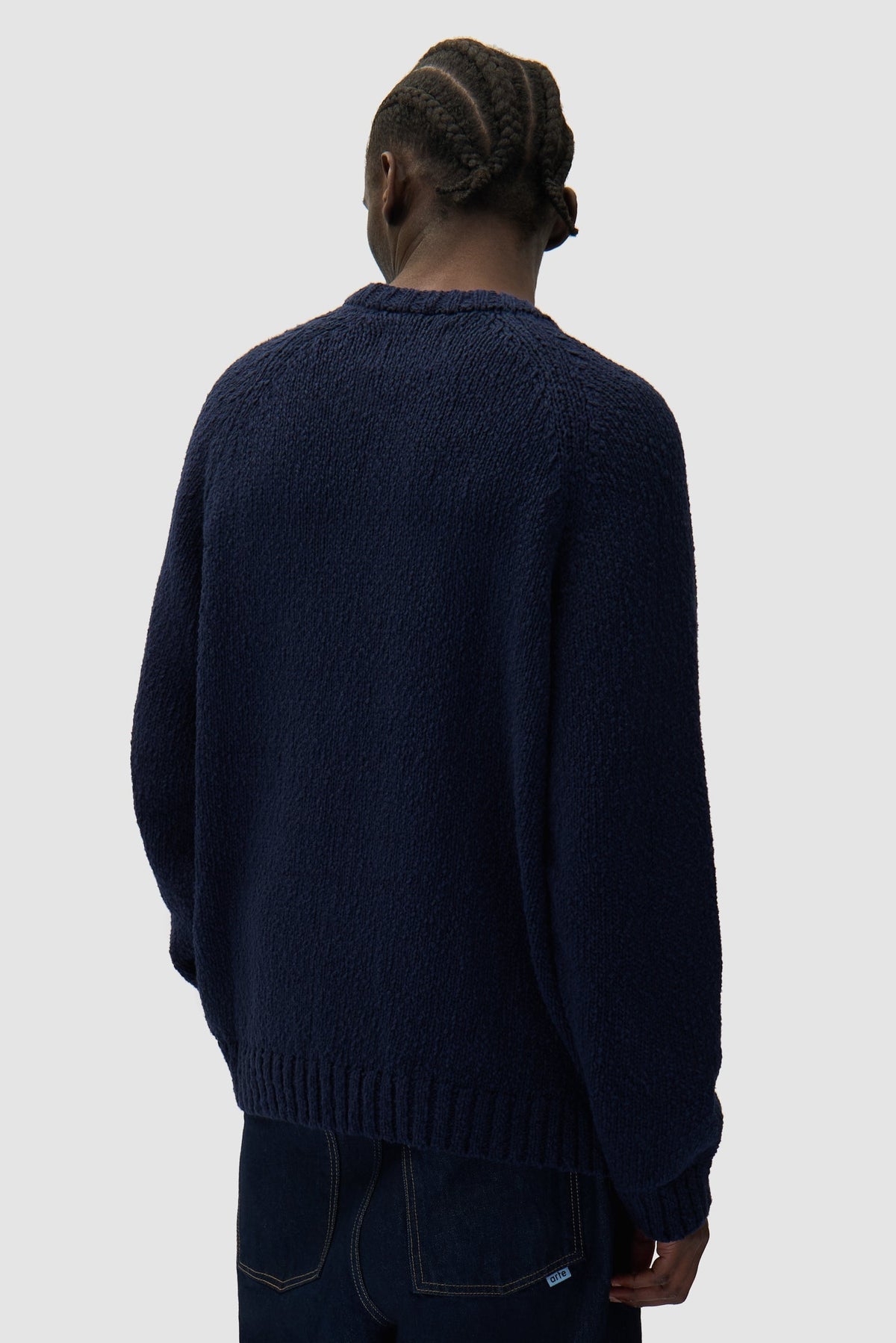 Tricot frontal Pixel - Marine
