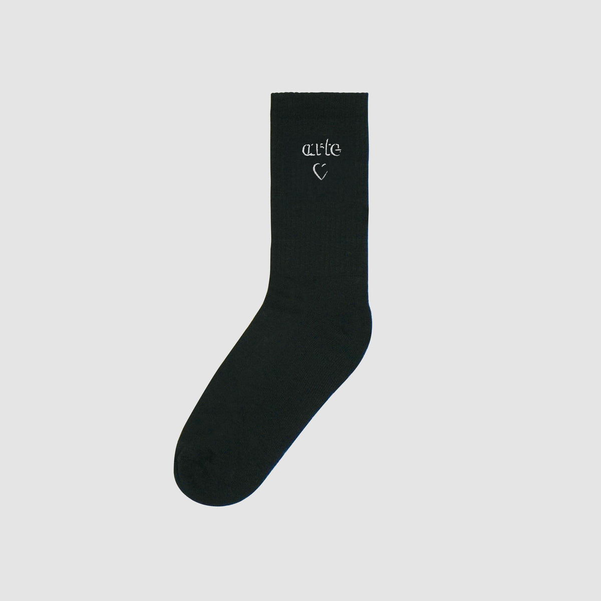 Chaussettes à logo en forme de cœur - Noir
