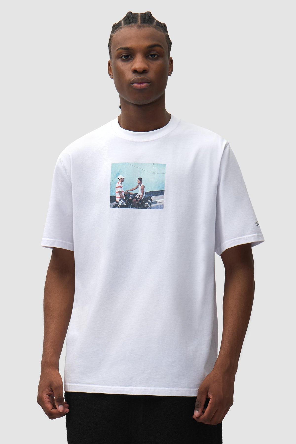 T-shirt Mohamed Bourouissa - Blanc