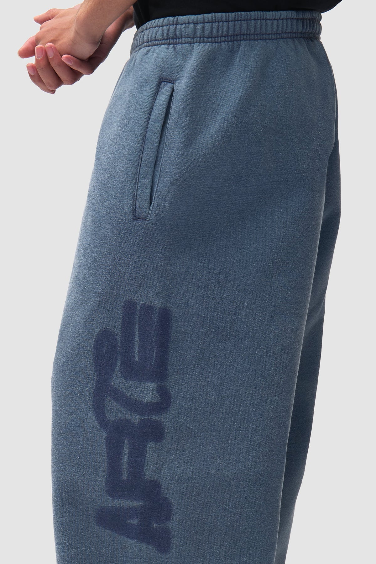 Pantalon de survêtement Sunfade Stencil Ease - Bleu marine