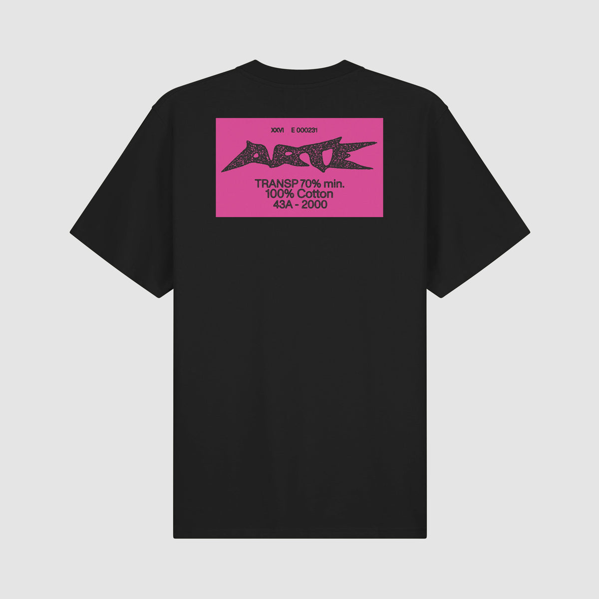T-shirt « Composition » - Noir