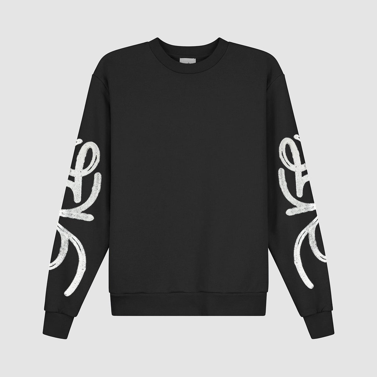 Pull à col rond Swirl - Noir