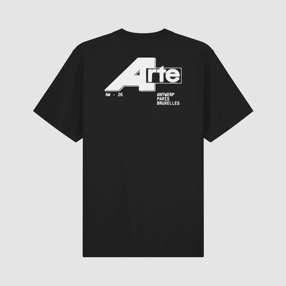T-shirt « Big A » - Noir