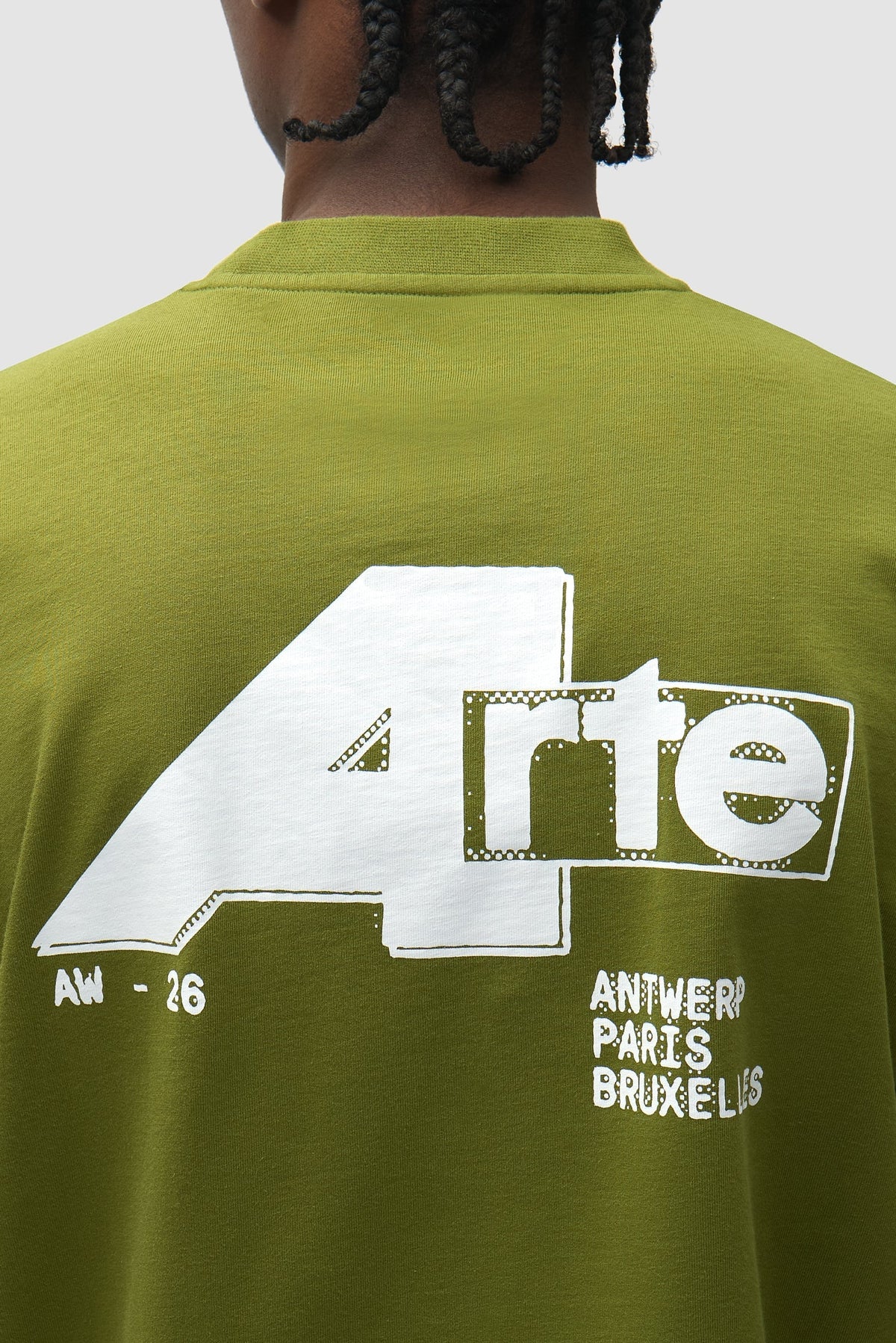 T-shirt « Big A » - Vert