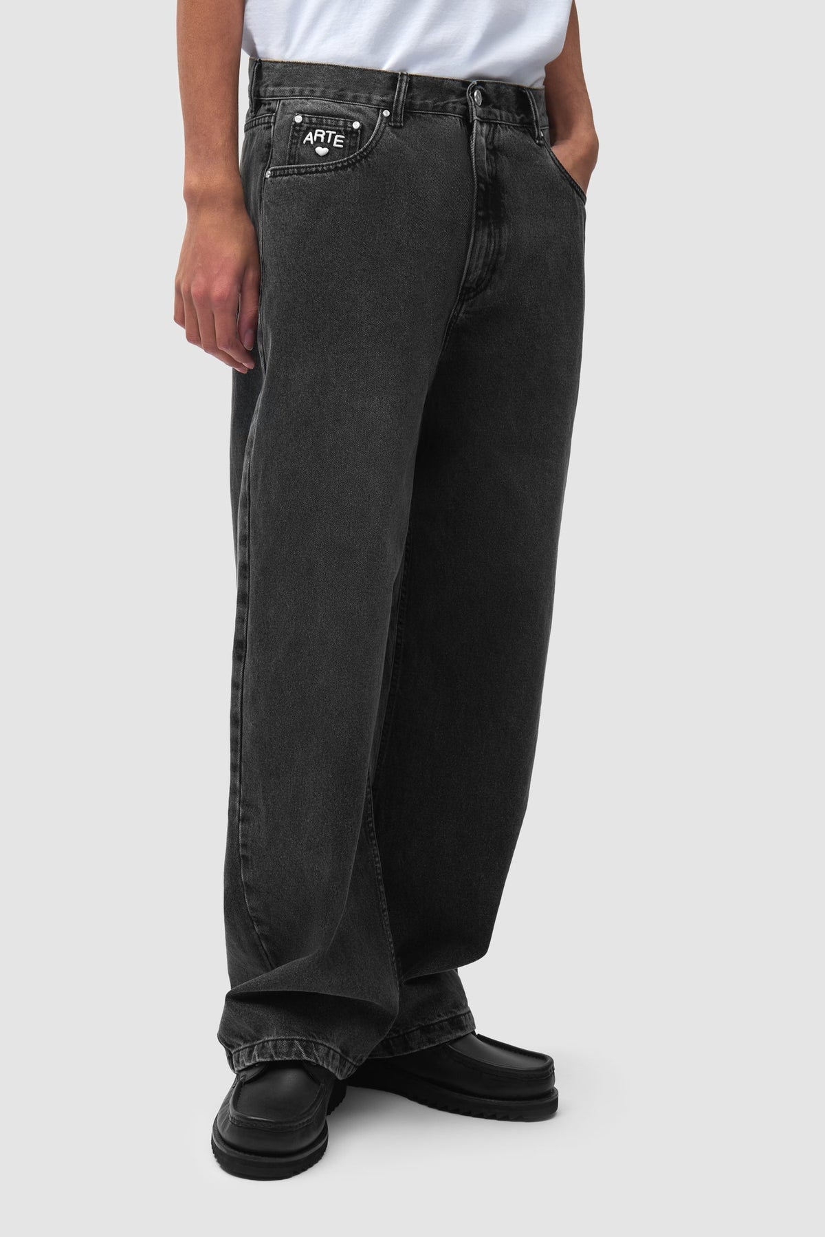 Pantalon en denim Cor Uniform - Noir