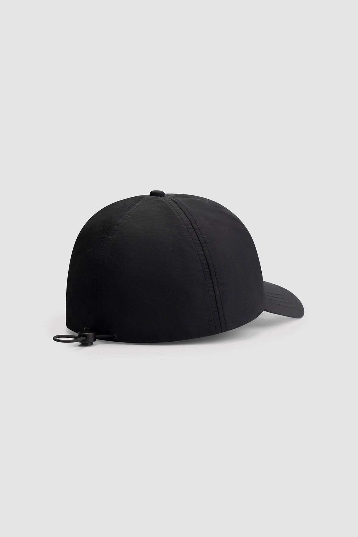 Casquette à cordon de canne - Noir