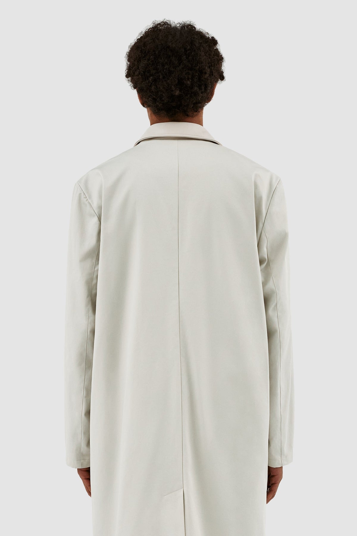 Manteau à col Joe - Crème