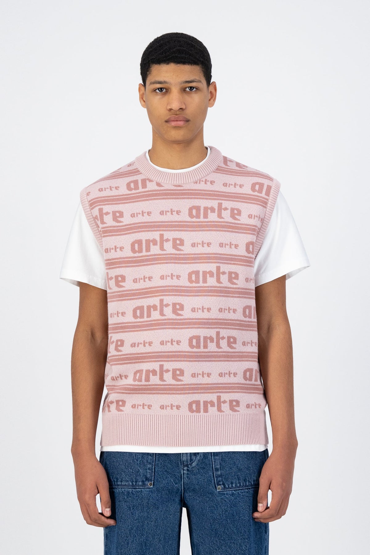 Karl Allover Knit - Rose