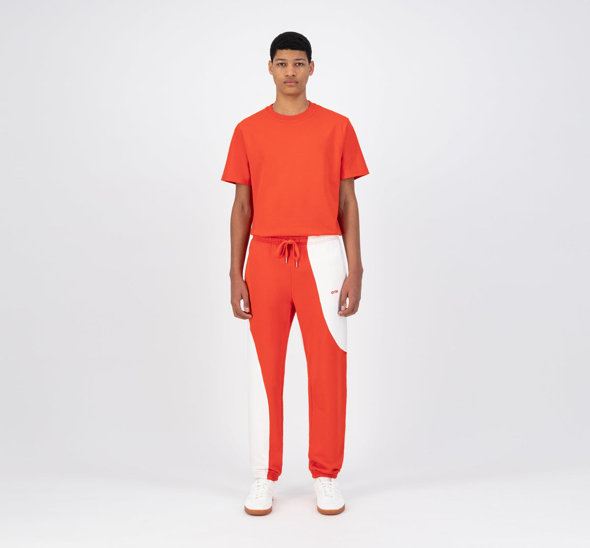 Pantalon Tristian Ciclo - Rouge/Blanc