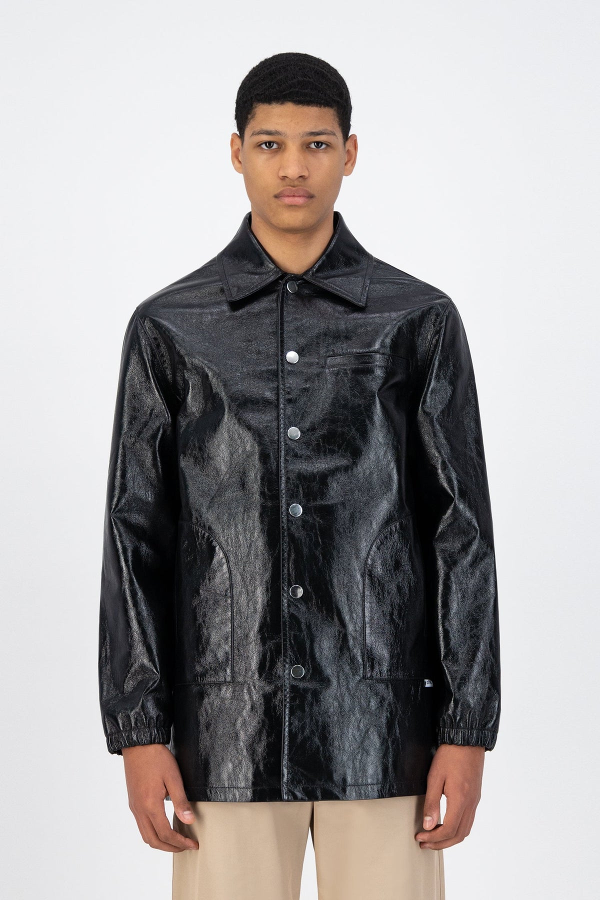 Veste Joe Patent - Noir