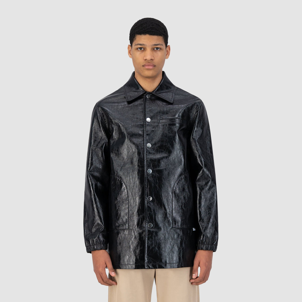 Veste Joe Patent - Noir