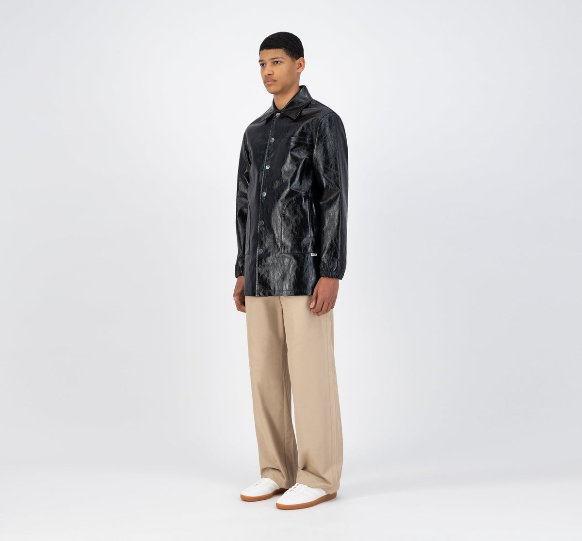 Veste Joe Patent - Noir