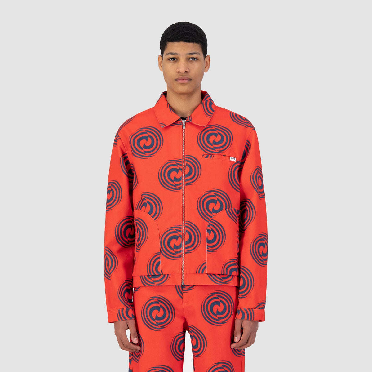 Veste Janco Swirl - Rouge/Marine