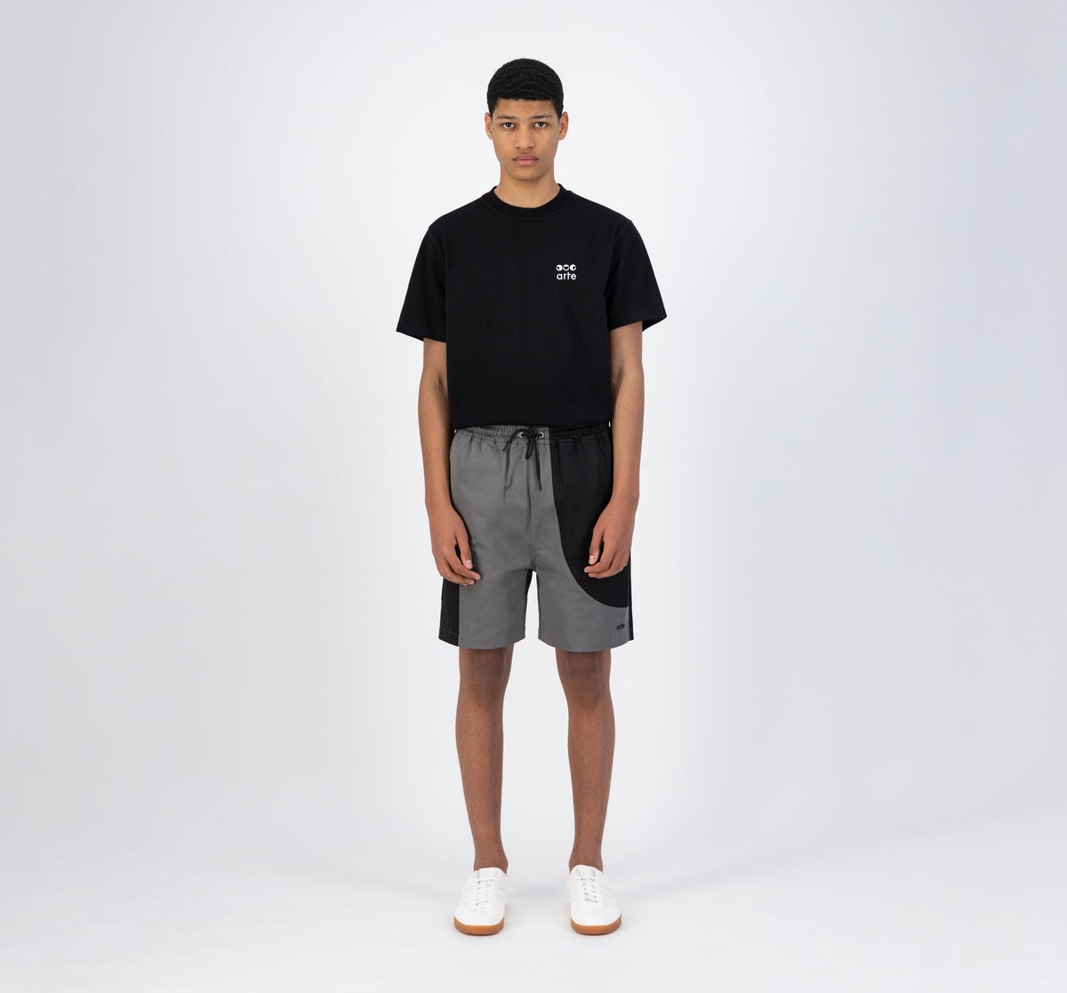 Short Soto Ciclo - Noir/Gris