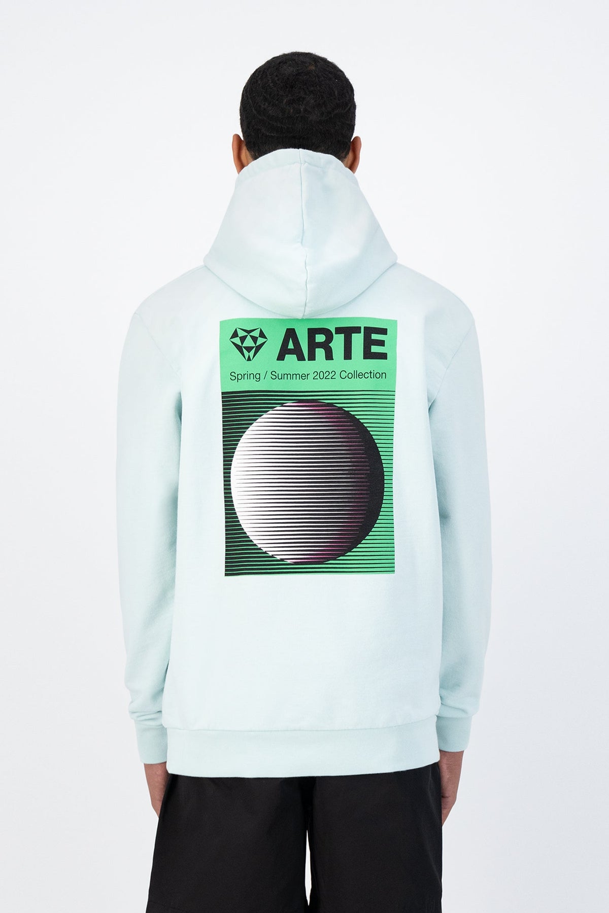 Hulton Back Ciclo Hoodie - Skylight