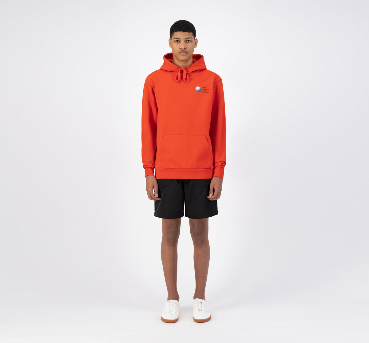 Hulton Cor Hoodie - Rouge